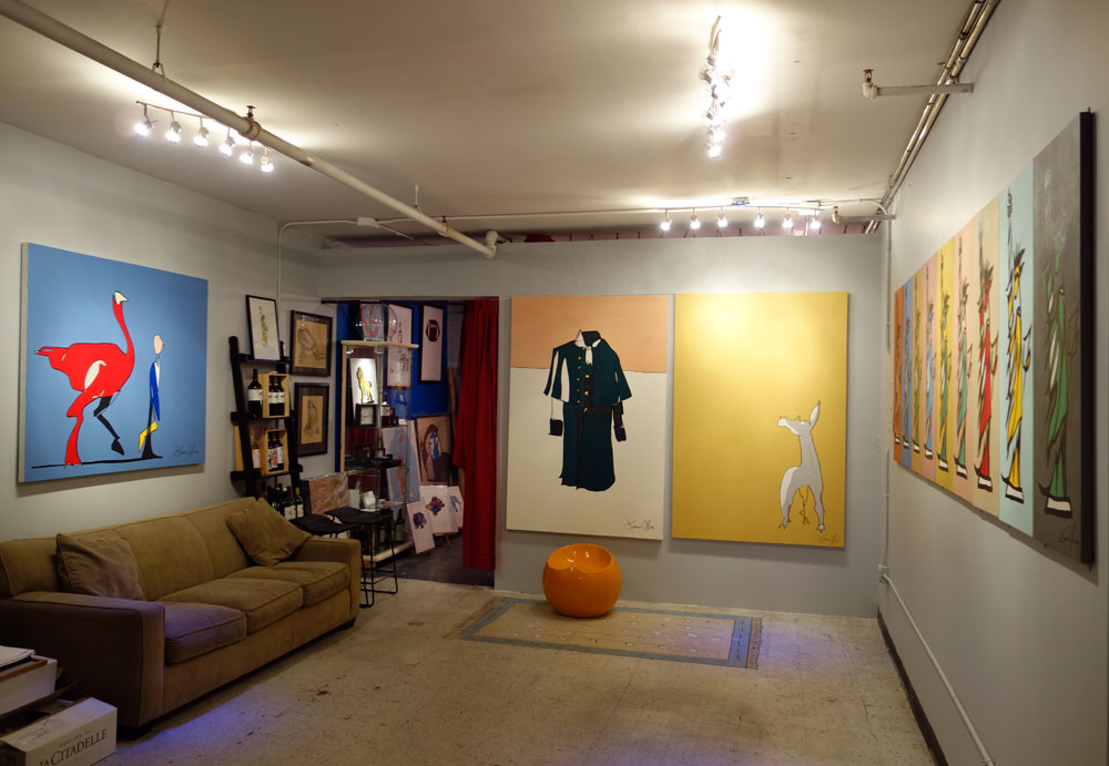 Open Studio Today: Jason Oliva June 13th 2013 (21 Warren St Tribeca NYC)